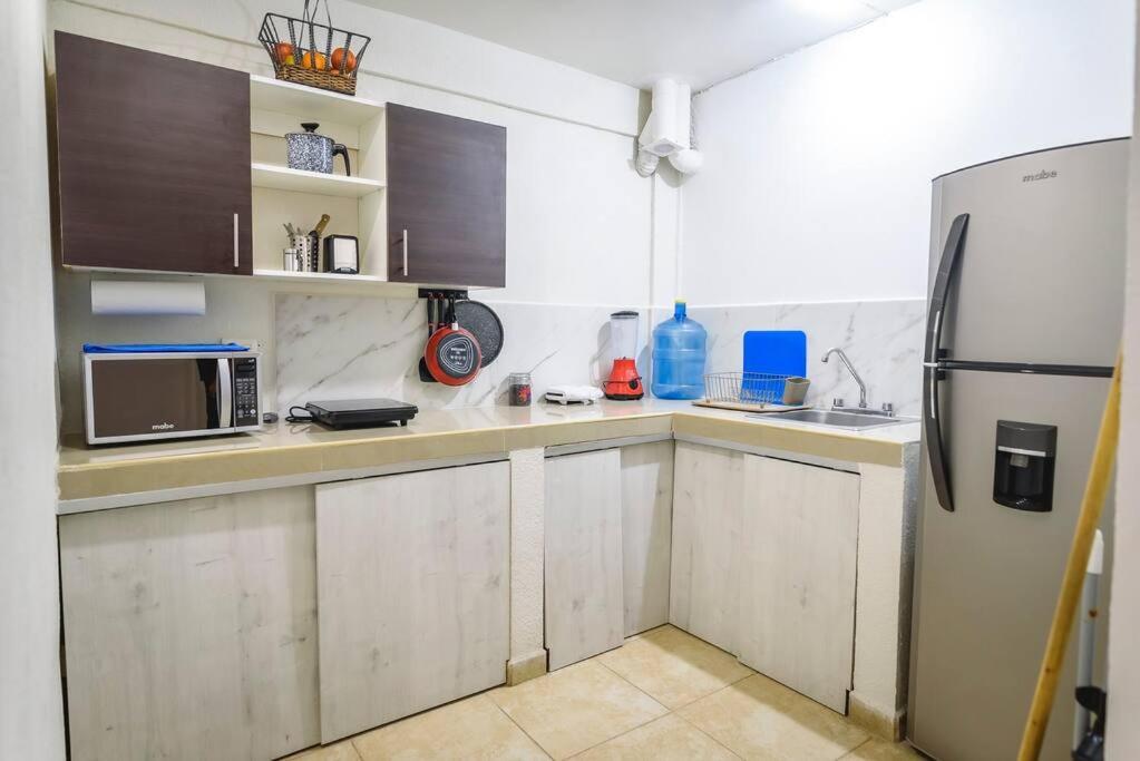Departamento Comodo Centrico Tv Ac Wifi Cocina Parking, Letra C Ciudad Valles Ngoại thất bức ảnh